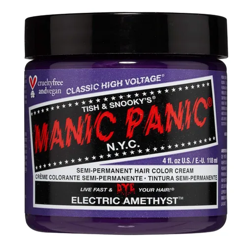 Vista 13 de Manic Panic - Crema clásica para teñir los cabellos de color naranja psicodélico y estilo atardecer. Fórmula semi-permanente.