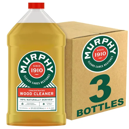 Murphy Limpiador de jabón de aceite para madera, 32 onzas líquidas (paquete de 3)