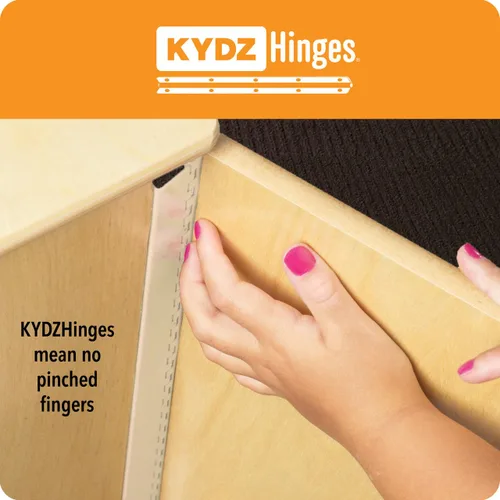 Vista 10 de Jonti-Craft 5145JC Cambiador de pañales con escaleras, izquierda