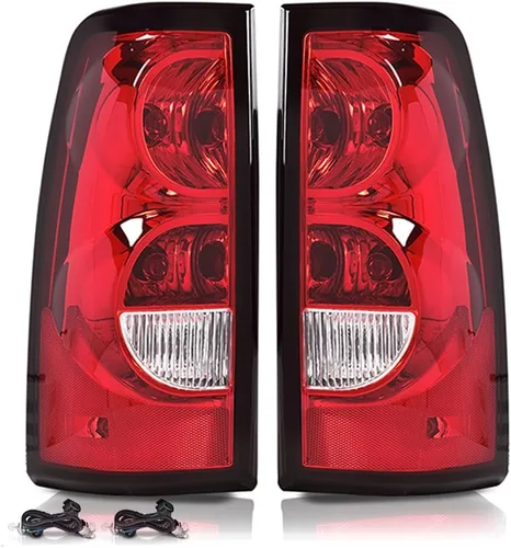 Vista 14 de PIT66 Luces traseras compatibles con Chevy Silverado 1500 2500 HD 2016-2019, compatibles con GMC Sierra 3500 HD 2016-2019, lámparas de freno
