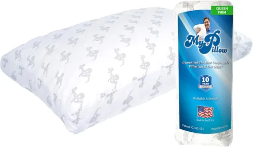 Vista 11 de Almohadas MyPillow para dormir tamaño Queen, con refuerzo para dormir de espalda, boca abajo o de lado - My Pillow almohada premium