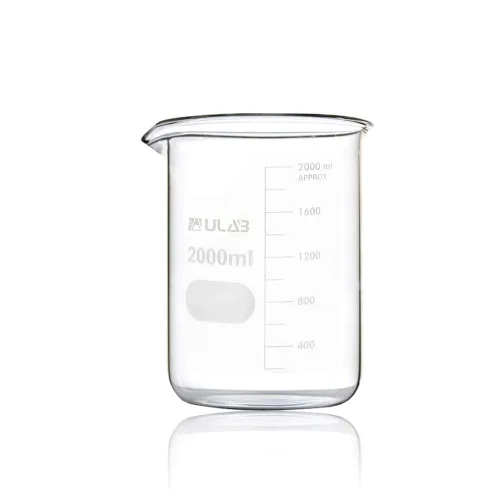Vista 12 de Ulab Pinzas para vaso de precipitados de laboratorio, extremos recubiertos de goma roja, acero niquelado de 1/4 ", para vaso de precipitados
