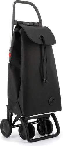 Vista 24 de ROLSER Carrito de compras plegable con ruedas Carrito personal plegable para comestibles Duradero y portátil Coral