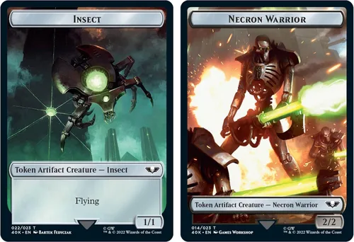 Vista 6 de Magic: The Gathering Universes Beyond: Warhammer 40,000 Mazo Commander – Dinastías Necron