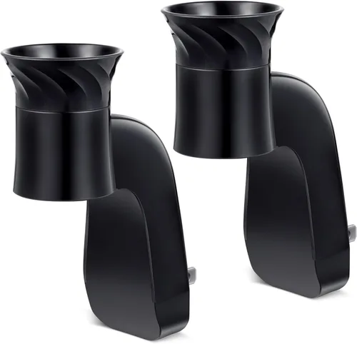 Vista 16 de Hohean Paquete de 1 enchufe de fragancia de pared compatible con fragancias WallFlower de Bath and Body Works, certificado ETL, giratorio, control