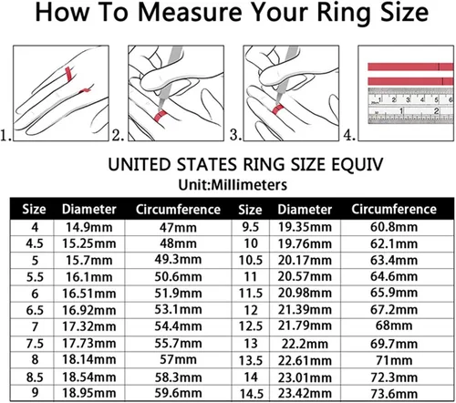 Vista 6 de 3Ct Princess Wedding Rings for Women Engagement Ring Set Bands 18k White Gold Plated Halo Cz Size 6-10