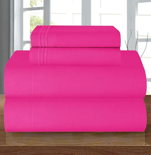 Vista 76 de Elegant Comfort - Juego de sábanas de microfibra de 1500 hilos de calidad hotelera prémium de 4 piezas - Resistente a arrugas, sábana bajera