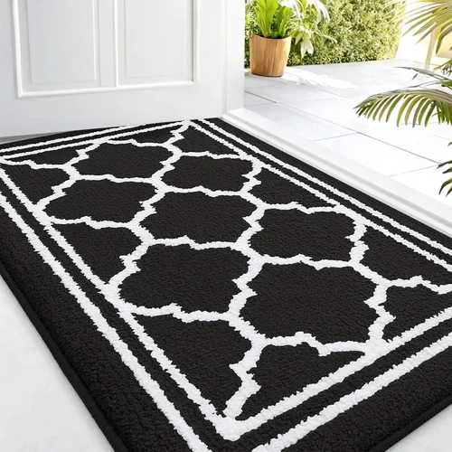 Vista 48 de Buganda Alfombra para Puerta Interior, Tapete Resistente a la Suciedad y Absorbente, Antideslizante, Alfombras de Perfil Bajo para Entrada