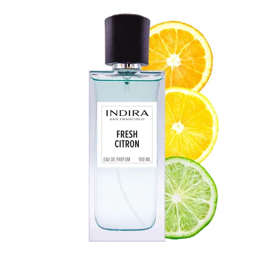 INDIRA Fresh Citron - Eau De Parfum - Citrus Aromatic - Unisex - 3.4 fl oz / 3.4 fl oz - Spray