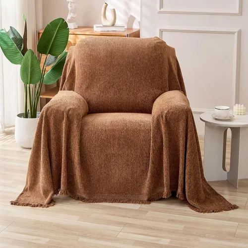 Vista 29 de HAOMAIJIA Funda de sofá antideslizante para sofá de 2 cojines, fundas de sofá seccionales lavables para perros y mascotas, protector de muebles