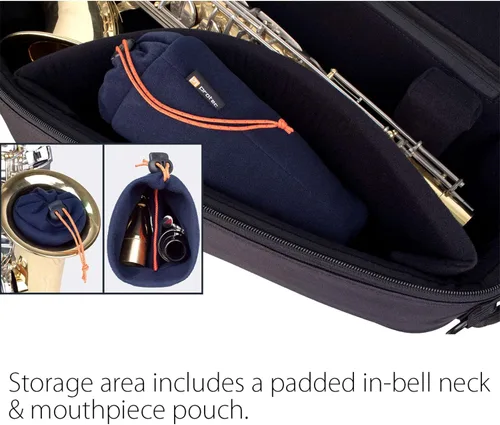 Vista 4 de Protec Bolsa de concierto para saxofón alto, serie Explorer (C237X)