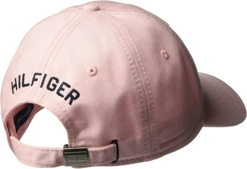 Vista 2 de Tommy Hilfiger Gorra de béisbol de algodón con solapa ajustable para hombre