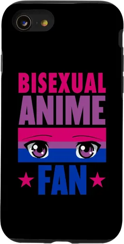 Vista 13 de iPhone 15 Pro Bisexual Anime Fan Art Kawaii Japonés Manga Ilustración Caso
