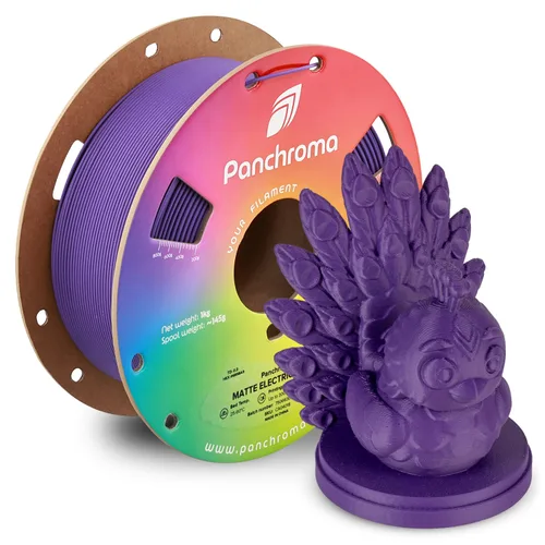 Vista 11 de Polymaker Panchroma - Filamento de ácido poliláctico mate, color negro carbón, 1/16 de pulgada (1.75 mm), 1 kg (2.2 libras), anteriormente Polyterra