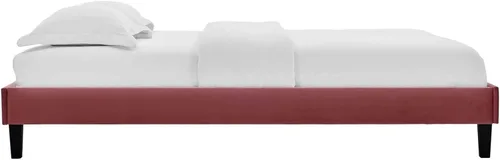 Vista 5 de Modway Plataforma Reign, individual, rosa polvorienta