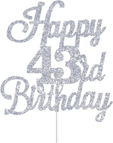 Vista 82 de Decoración para tartas de cumpleaños número 14 con purpurina plateada, decoración de cumpleaños de 14 años, decoración de cumpleaños de 14 años