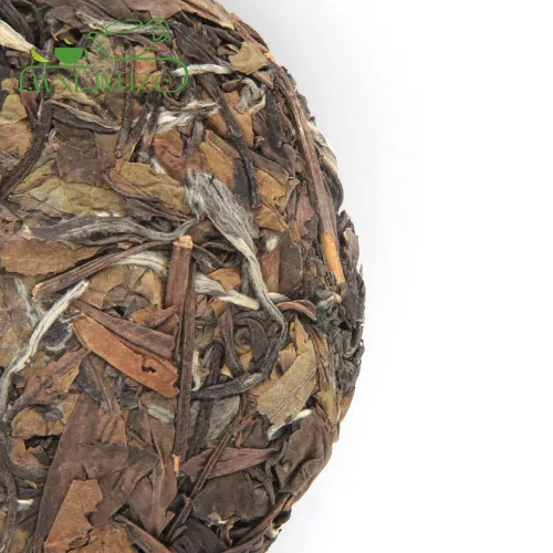 Vista 4 de 2016yr Shou Mei Envejecido Pastel de té blanco Fuding Chuan Cheng Pastel de té blanco - 100 g/3.52 oz