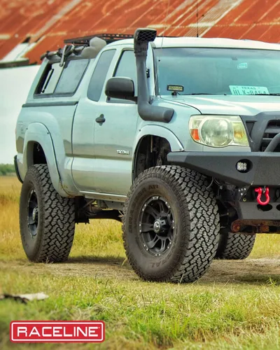 Vista 2 de Raceline Ruedas 981 RAPTOR Rueda negra 17X9 "5X127 Patrón de pernos 0.000 in Offset/(5 "B/S) 8 radios aluminio ruedas de coche de pasajeros, llantas