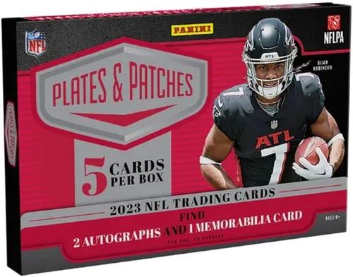 Caja Hobby de Fútbol Americano Panini Plates & Patches 2023