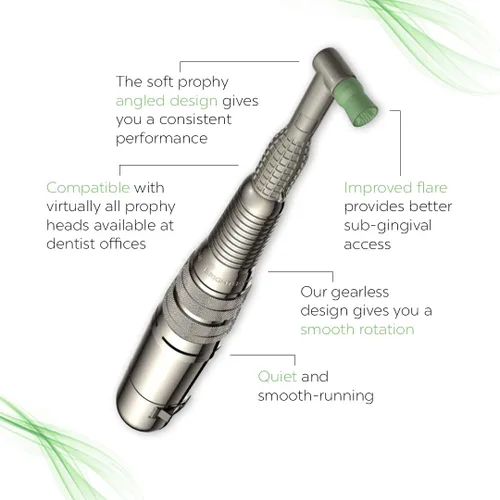 Vista 4 de Brighter Image Lab Bilistic Pro Series - Pulidor de dientes dental Limpieza dental y blanqueamiento dental moderno cepillo de dientes eléctrico