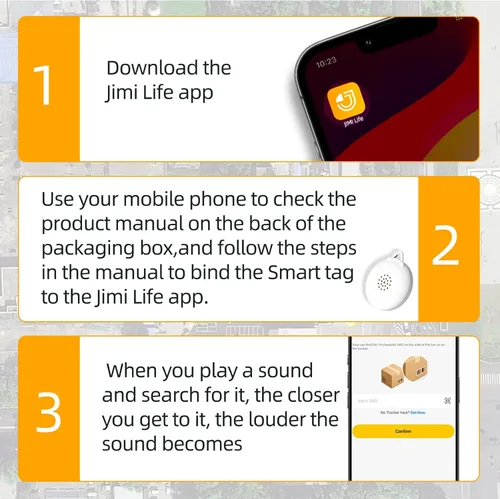 Vista 9 de LNCOON Mini rastreador GPS sin suscripción para vehículos, rastreador de automóvil sin tarifa mensual, dispositivo oculto con aplicación