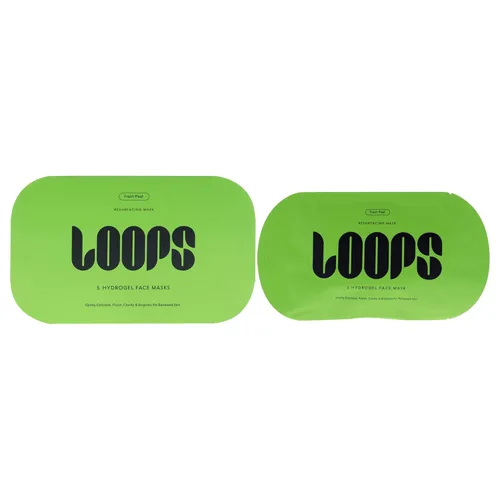 Vista 17 de LOOPS Kit de bucle variado: las mejores máscaras faciales de hidrogel para cada momento de la piel, viene con cinco máscaras para iluminar