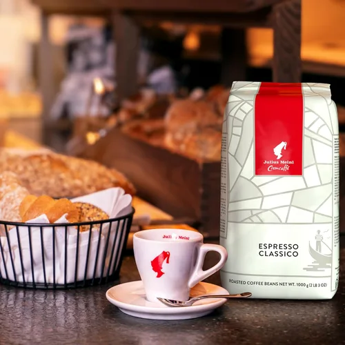 Vista 3 de Julius Meinl: "Crema Espresso Classico", granos de café tostado medio, 35 onzas