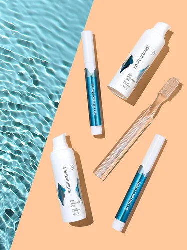 Vista 6 de Smileactives Bolígrafo blanqueador de dientes para sonrisa blanca, blanqueador de dientes rápido y removedor de manchas con punta de cepillo