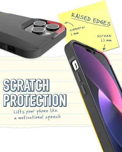 Vista 4 de Smartish - Bi The Way - Funda tipo cartera para iPhone 14 Pro Max - Wallet Slayer Vol 1 [delgado + protector] tarjetero - Compatible con iPhone 14