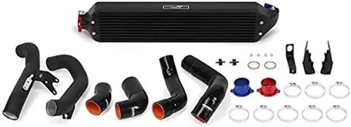 Vista 2 de Mishimoto MMINT-CIV-16KSLWRD Kit de intercooler de alto rendimiento para Honda Civic 1.5T Si 2016+ plateado