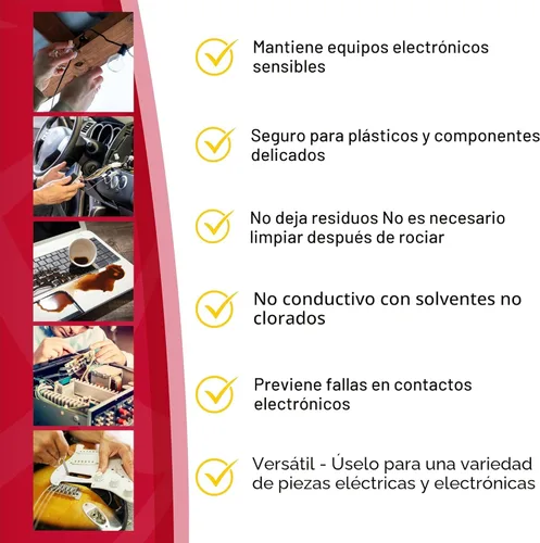 Vista 9 de CRC 5103, limpiador de electrónica de Secado rápido - 11 onzas