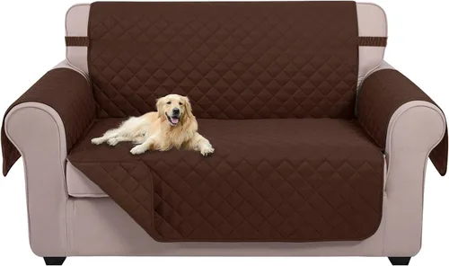 Vista 138 de U-NICE HOME - Fundas para sillas reclinables, reversibles, con correas elásticas, resistentes al agua, con acolchado de diamante, para proteger