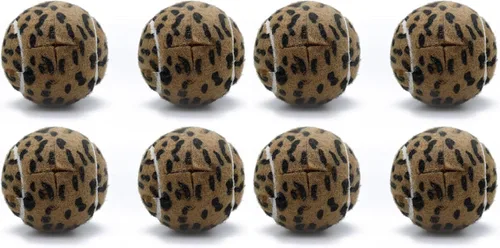 Vista 16 de Magicorange 4 pelotas de tenis precortadas para patas de muebles y protección del suelo, almohadillas de fieltro resistentes y duraderas