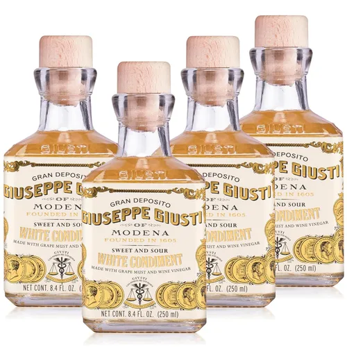 Vista 8 de Giuseppe Giusti Caja de regalo de vacaciones - Gran Deposito Aceto Balsamico Di Giuseppe Giusti Modena - 8.45 fl.oz (8.5 fl oz) y aderezo blanco