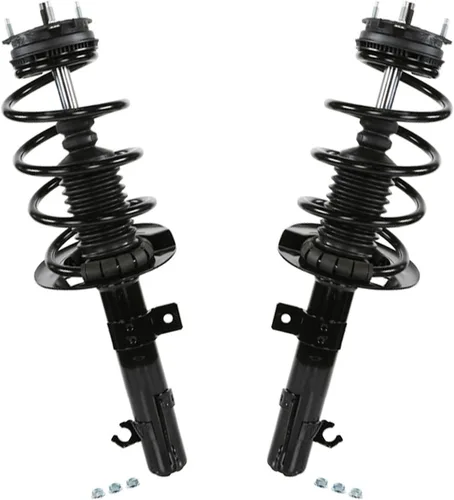 Vista 26 de Detroit Axle - Par de puntales traseros para Hyundai Accent 2000-2005, 2 puntales listos con montaje de resorte helicoidal 2001 2002 2003 2004