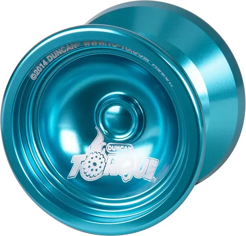 Vista 2 de Duncan Toys Torque Yoyó [Azul], Yoyó de nivel profesional que no responde, rodamiento cóncavo