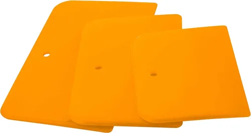 Custom Shop Herramientas Esparcidoras de Relleno Corporal de Plástico de 4, 5 y 6 Pulgadas para Rellenos de Carrocería Automotriz, Masillas,