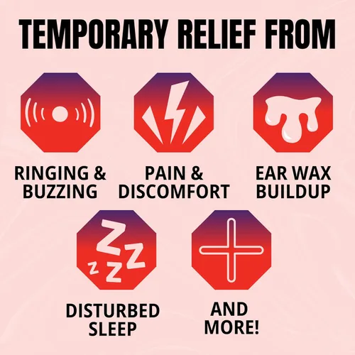 Vista 3 de The Relief Products Ring Relief - Gotas para los oídos PM – 100% ingredientes activos naturales – para oídos zumbidos y síntomas de tinnitus
