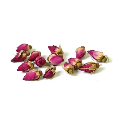 Vista 4 de GOARTEA Té de rosas de hoja suelta – 3.5 oz brotes de rosas secas rojas naturales – Flores comestibles de flores de rosas – Horneado de grado