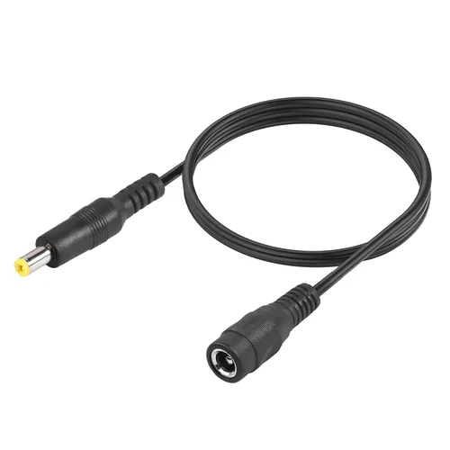 YACSEJAO DC Power Extension Cable 5.5mm x 2.1mm Male to Female Power Cord DC 12V Power Supply Adapter for CCTV IP Camera, LED Lights Strip, Router,