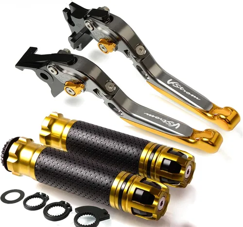 Vista 19 de for Suzuki V-Strom 2002-2016 2015 2014 20132 012 2011 2010 V-Strom Motorcycle Brake Handle Adjustable Brake Clutch Lever Handbar (Color : 19)