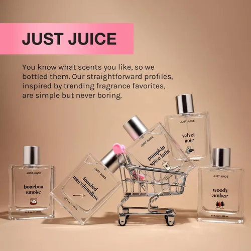 Vista 39 de Just Juice - Las noches de hoguera de The Summer I Turned Pretty - Perfume de especias cálidas y vainilla tostada para mujeres y hombres - 0.3 oz