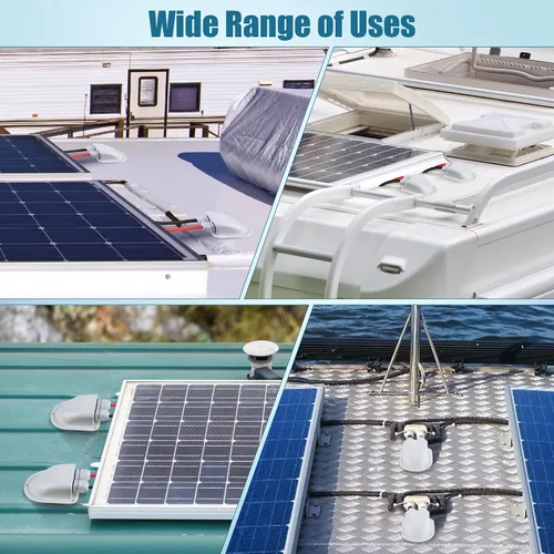 Vista 4 de Juego de 2 glándulas solares de entrada doble entrada impermeable para 3mm²-10mm² (blanco) Ajuste de cable solar, sello impermeable, doble