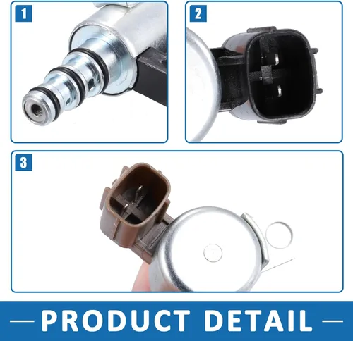 Vista 6 de Kit de solenoide de control de cambio de transmisión 28400-P6H-013 28500-P6H-013 Electroválvula B&C para Honda Civic 2001-2005 (juego de 2)