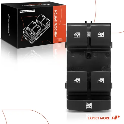 Vista 8 de A-Premium Interruptor de ventana eléctrica principal del lado del conductor compatible con Chevrolet Sonic 2012-2016, Trax 2013-2018, repuesto #