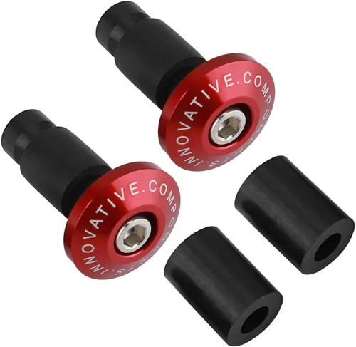 Vista 8 de Acouto Enchufe de extremo de barra de motocicleta de 0.866 in, 7/8 pulgadas, enchufe universal para manillar, enchufe deslizante para carreras ATV