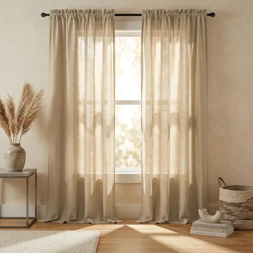 Vista 58 de Mrs.Naturall Cortinas azul marino de 90 pulgadas de largo para sala de estar, juego de 2 paneles con bolsillo para barra, cortinas reductoras