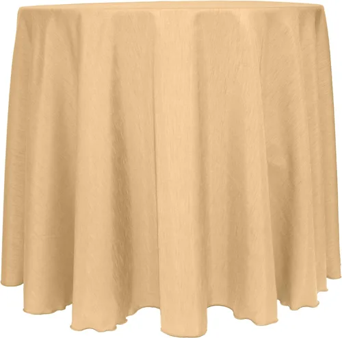 Vista 48 de Ultimate Textile Mantel redondo reversible Shantung Satin Majestic de 114 pulgadas, color verde cazador