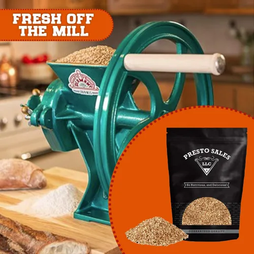 Vista 5 de Nuez, harina cruda "sabrosa y deliciosa", conveniente, saludable, gran sabor, finamente molida, vegana, EE.UU., 1 libra (16 onzas) por Presto Sales