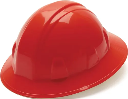 Vista 7 de Pyramex Safety SL Series Full Brim Hard Hat 4-Point Ratchet Suspension